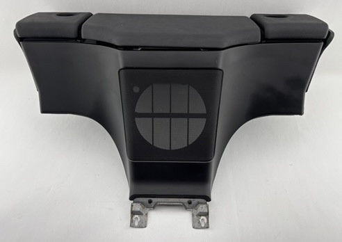 1999-2002 BMW Z3 Roadster Rear Console Subwoofer Housing / Black / DAMAGE / Z3038 - Image 3