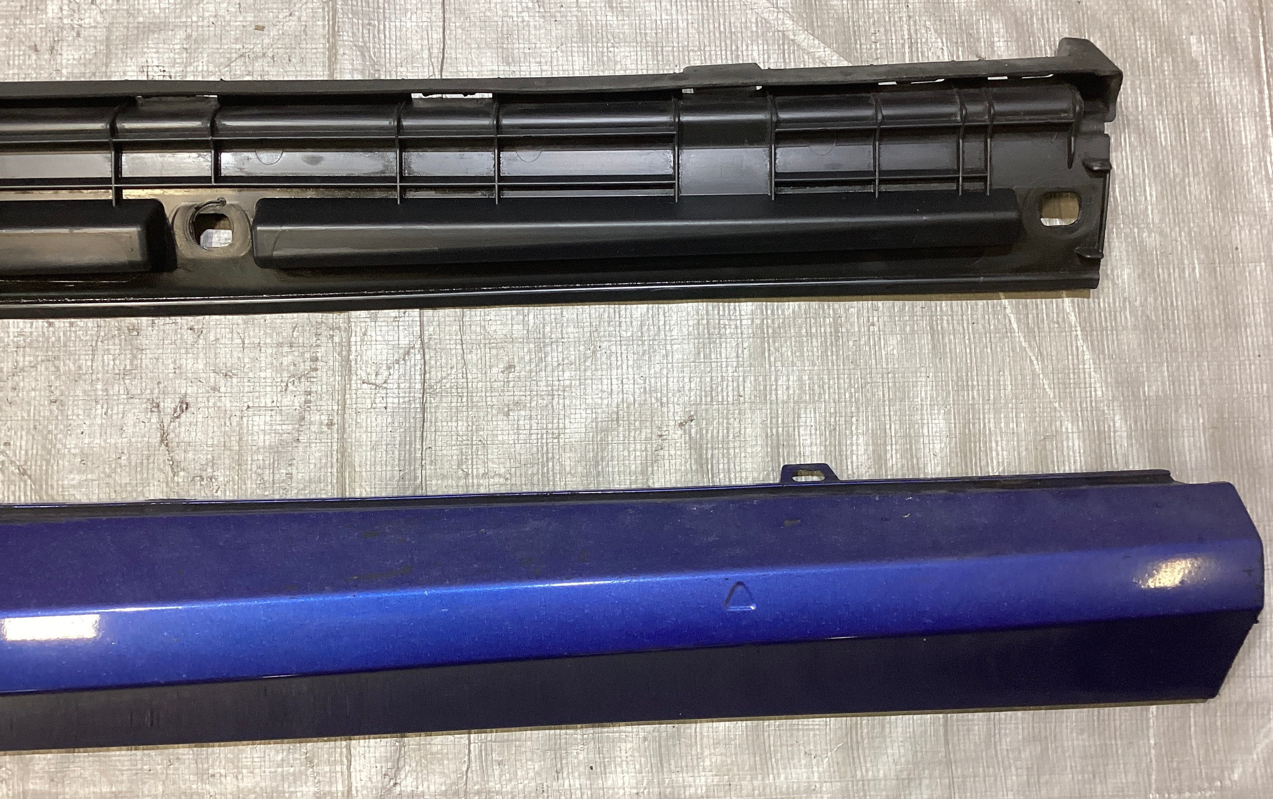 2015-2020 Audi S3 Driver Side Skirt Rocker Panel / Sepang Blue Pearl S3106 - Image 6