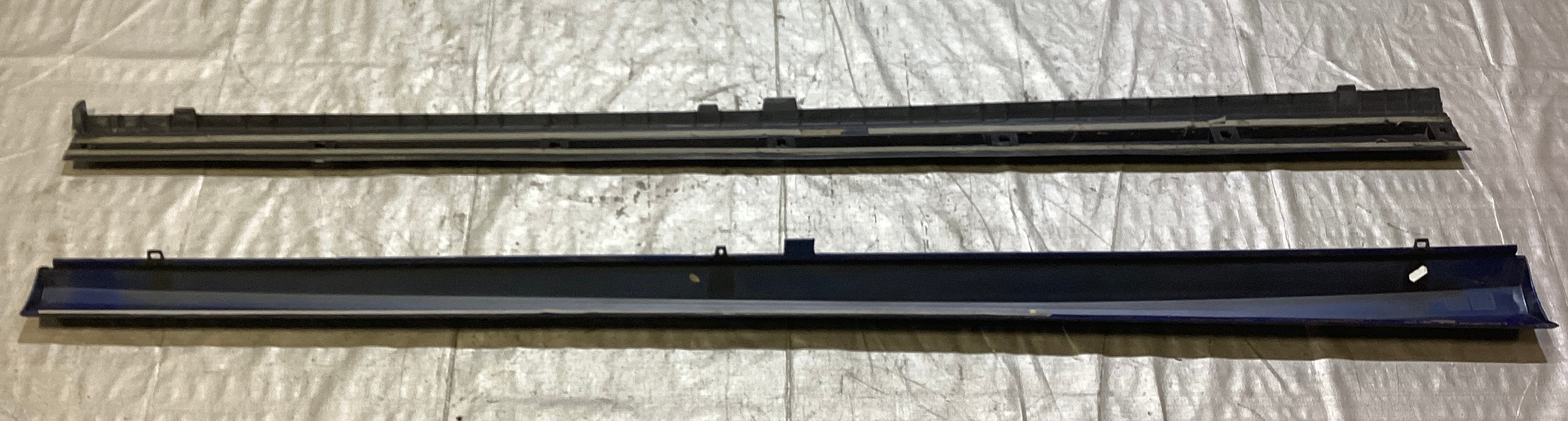 2015-2020 Audi S3 Driver Side Skirt Rocker Panel / Sepang Blue Pearl S3106 - Image 10