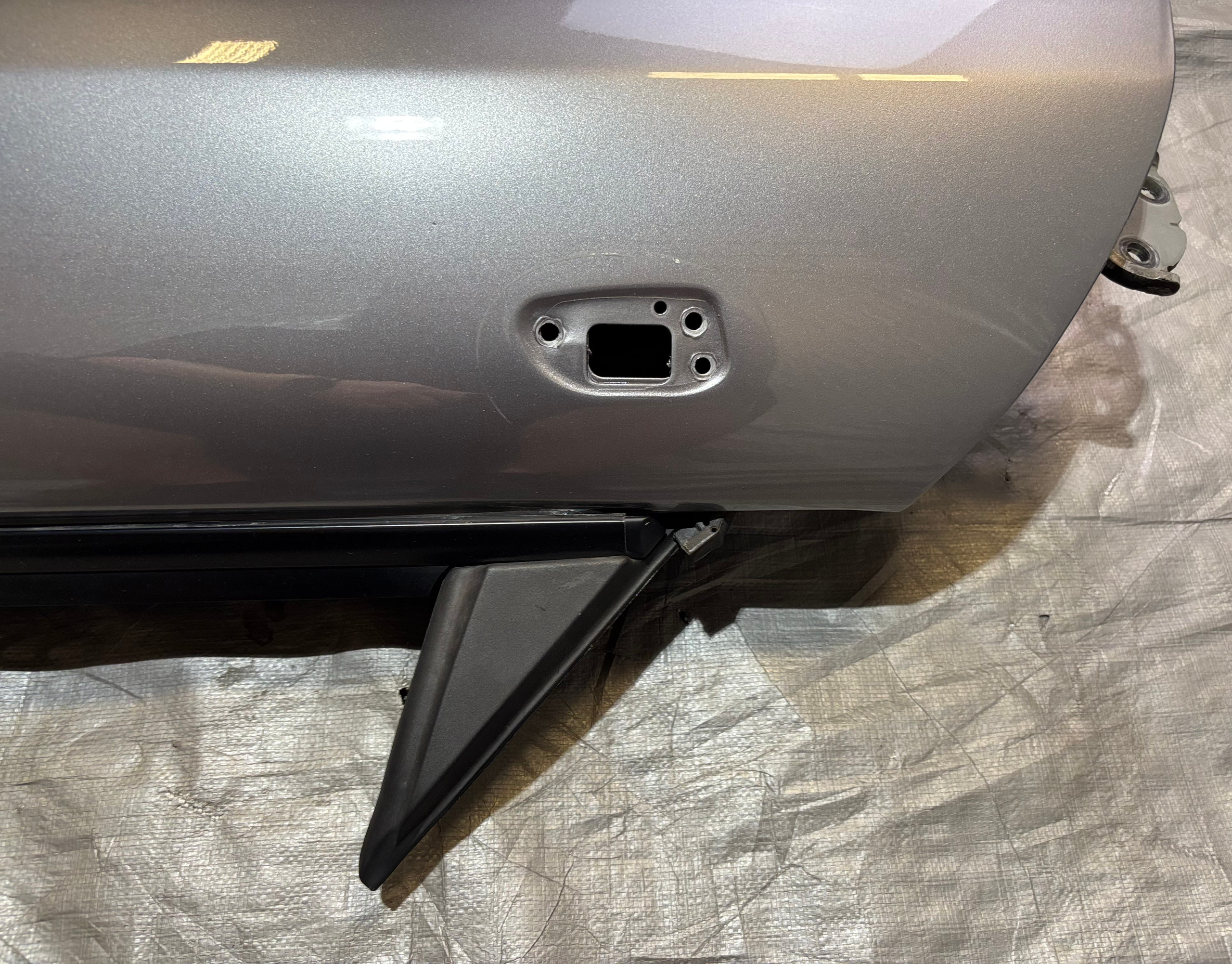 2000-2009 Honda S2000 Driver Side Door Assembly / Silver Stone Metallic HS009 - Image 6