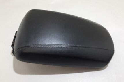 2013-2016 Hyundai Genesis Coupe R-Spec Black Leather Console Lid w/ Red Stitching /   HG022