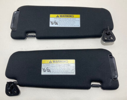 2013-2016 Hyundai Genesis Coupe OEM Sun Visors / Black / Pair /   HG029