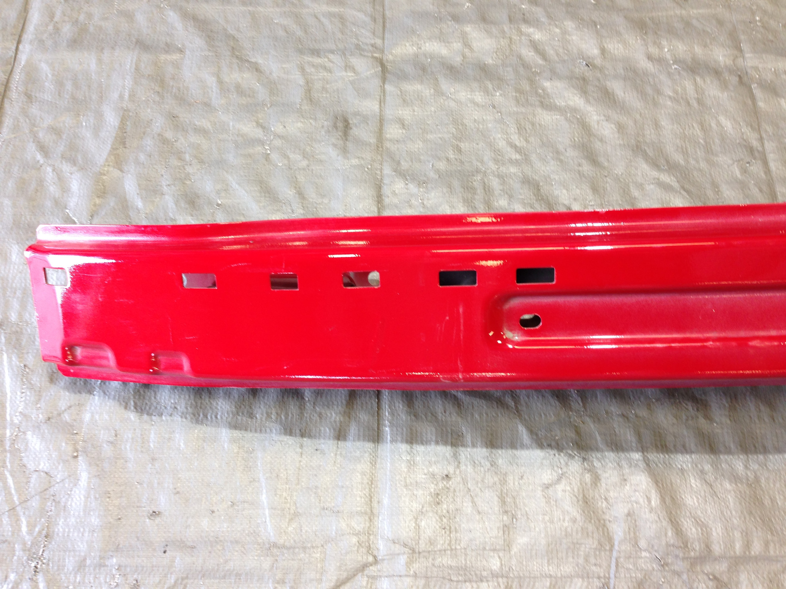 2012-2017 Fiat 500 Rear Bumper Support Beam / 5182465AB Rosso Red / F5004 - Image 3