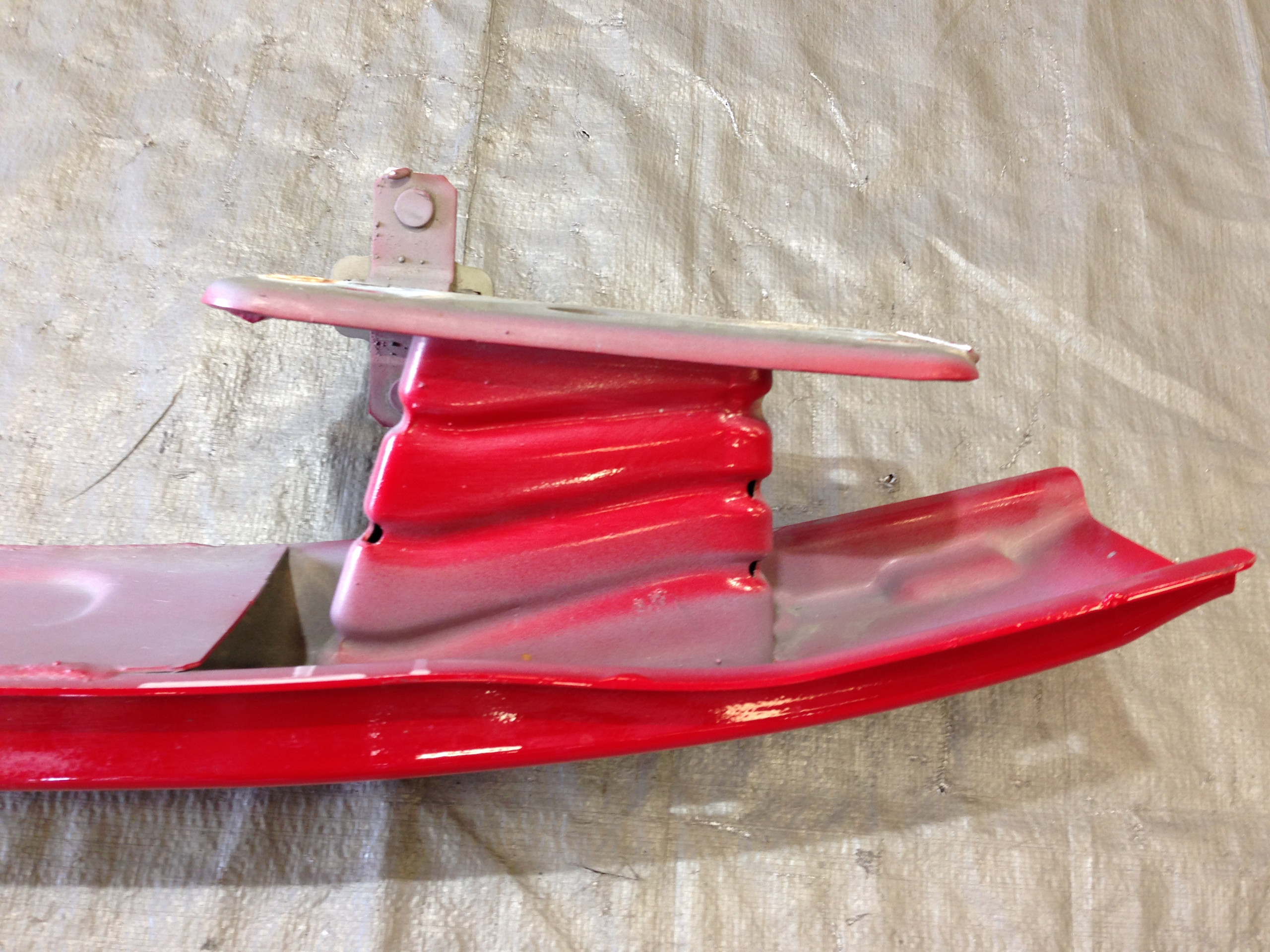 2012-2017 Fiat 500 Rear Bumper Support Beam / 5182465AB Rosso Red / F5004 - Image 7