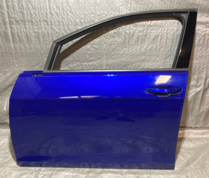 2015-2018 Volkswagen Golf R 4DR Driver Front Door Shell / Lapiz Blue Metallic M7R10