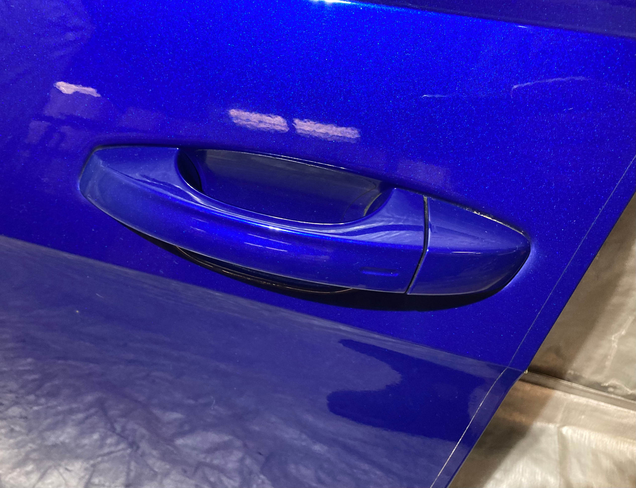 2015-2018 Volkswagen Golf R 4DR Driver Front Door Shell / Lapiz Blue Metallic M7R10 - Image 7