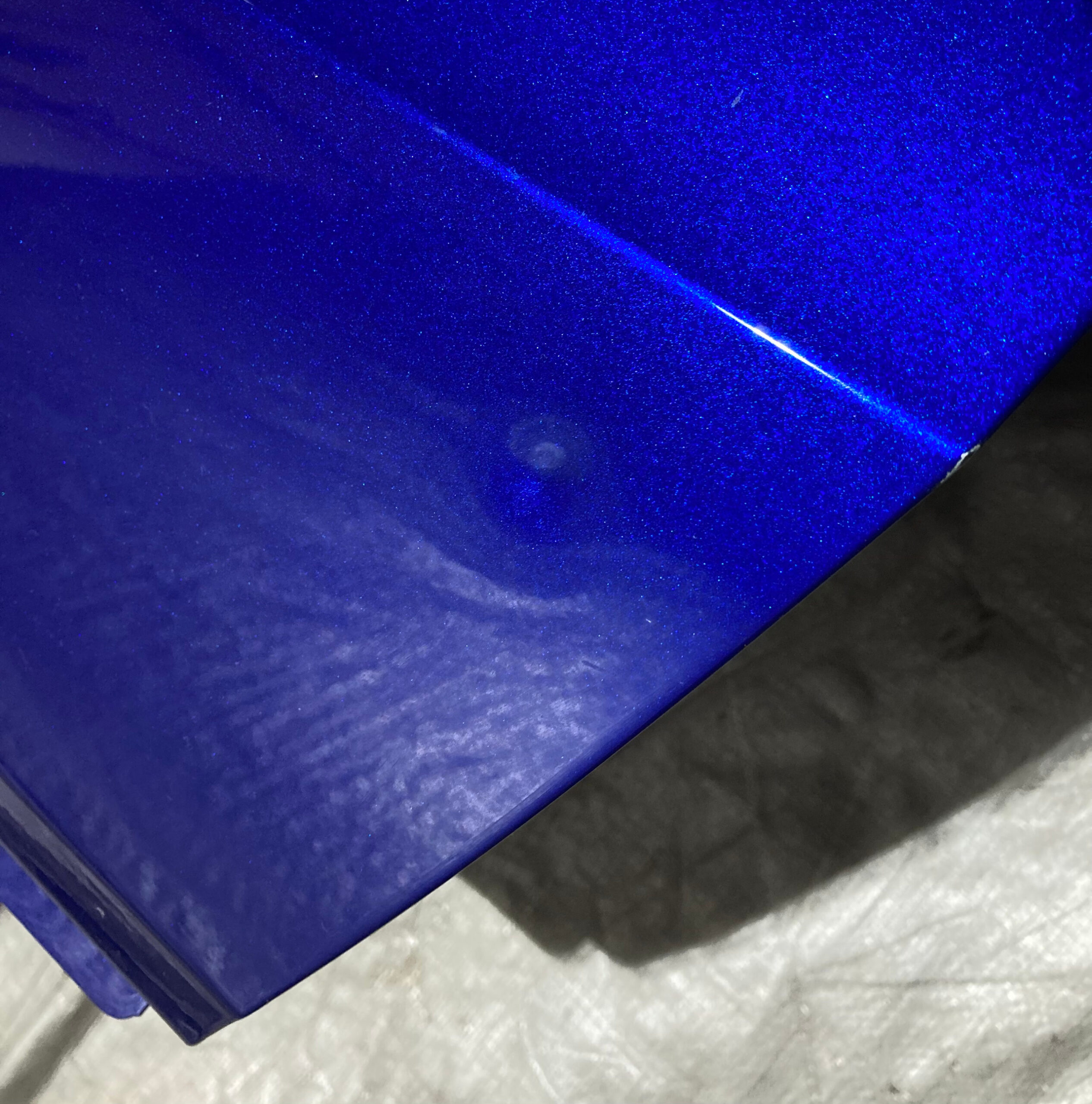 2015-2018 Volkswagen Golf R 4DR Driver Front Door Shell / Lapiz Blue Metallic M7R10 - Image 4