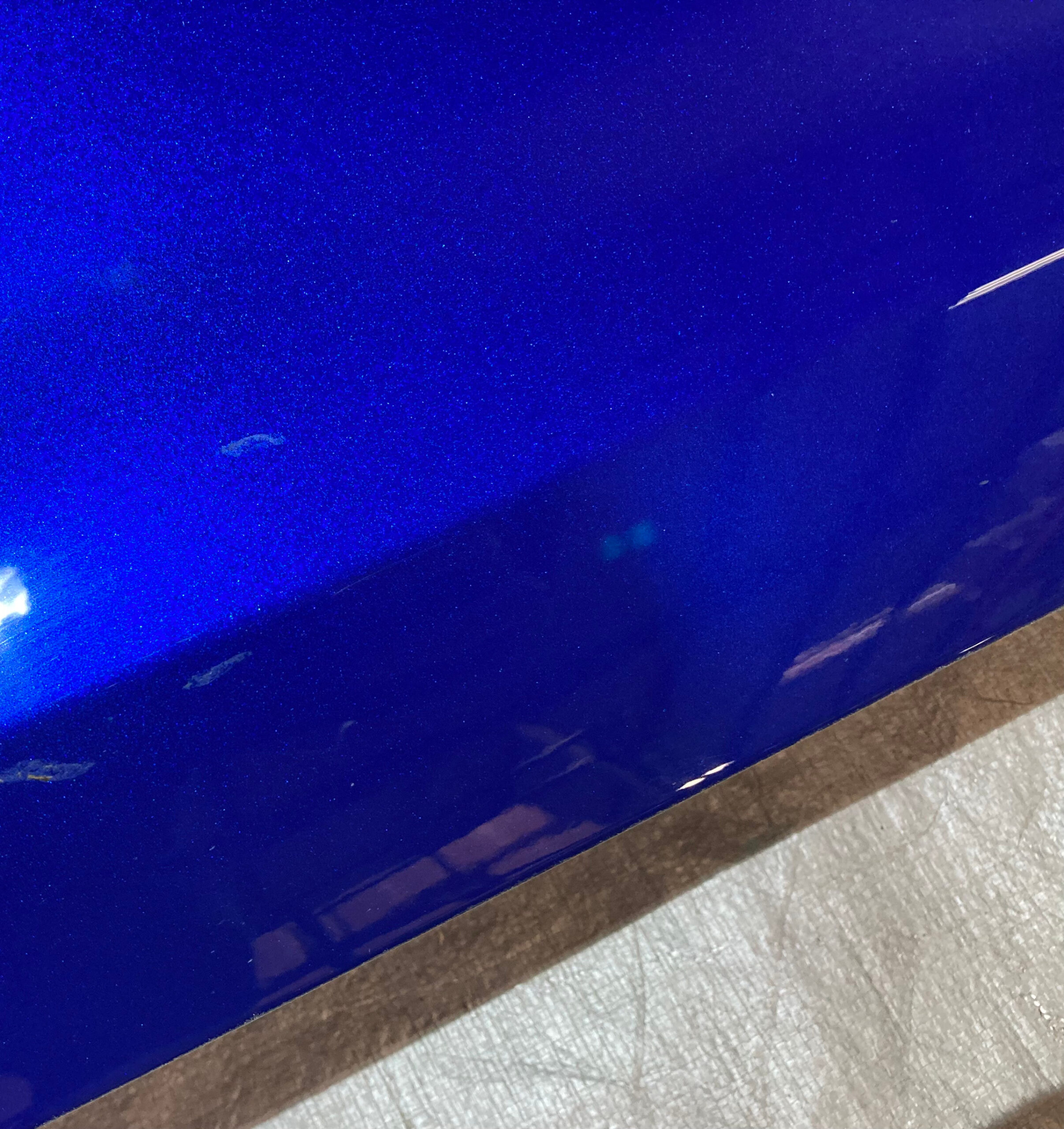 2015-2018 Volkswagen Golf R 4DR Driver Front Door Shell / Lapiz Blue Metallic M7R10 - Image 8