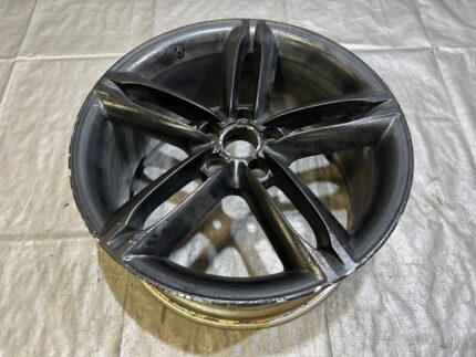 2008-2011 Audi TT TTS 19x9" 5 Double Spoke Wheel Rim *DAMAGED* T2013