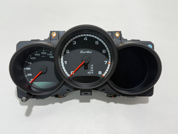 2015-2016 Porsche Macan Turbo Instrument Gauge Cluster / 95B920902AE6N3