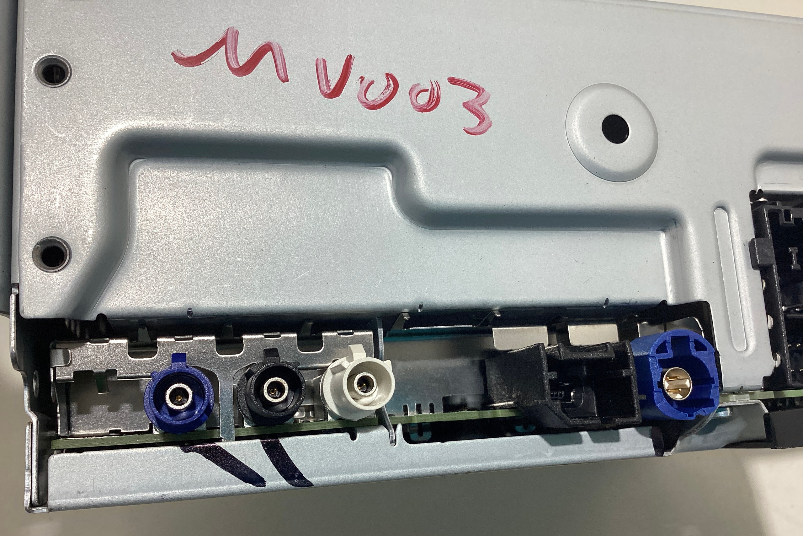 2022-2023 Ford Maverick Radio Head Unit Receiver / MK7118D8D4GE / MV003 - Image 3