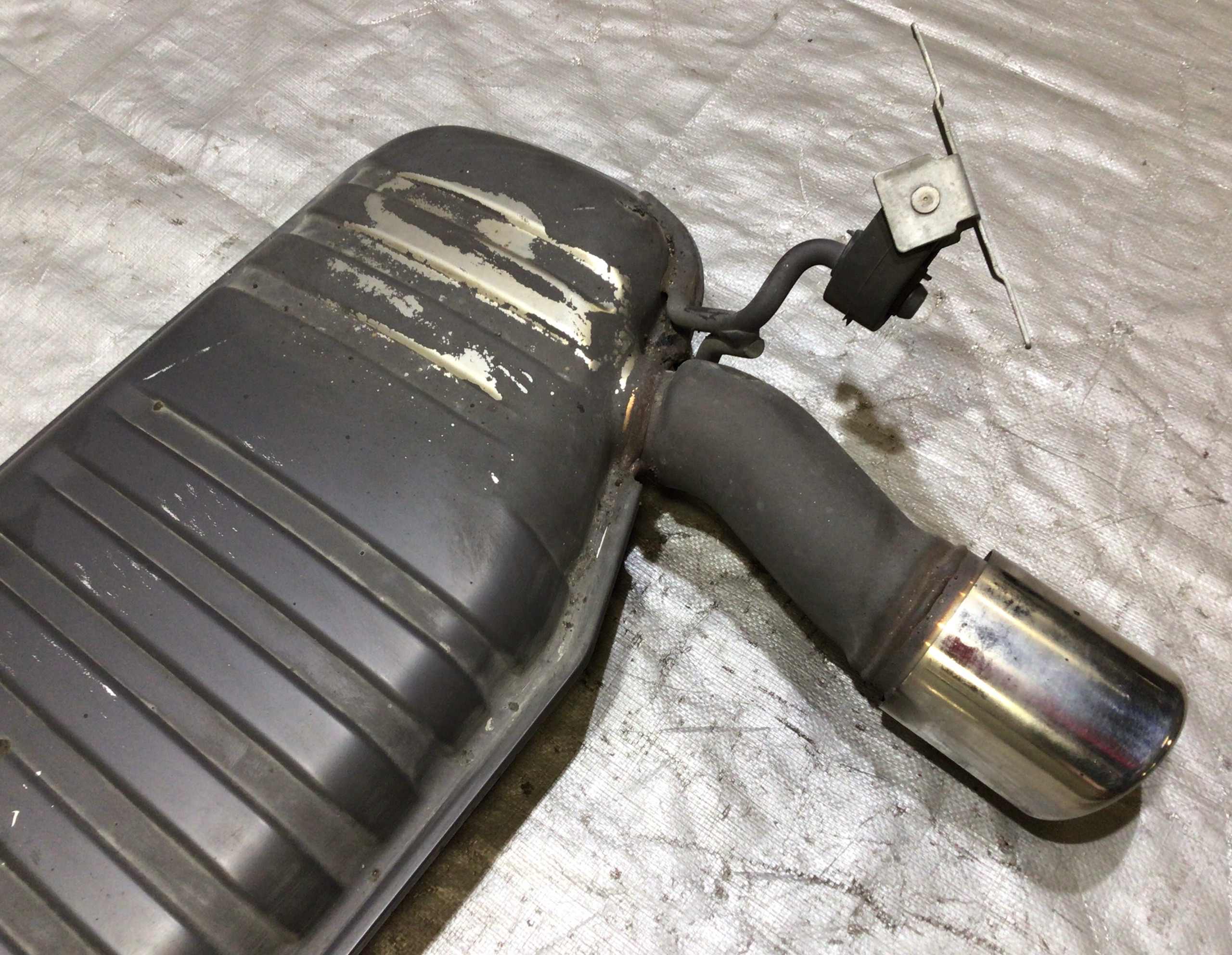 2001-2006 Audi TT 225hp 1.8l Exhaust Muffler w/ Tips / OEM / T1022 - Image 13