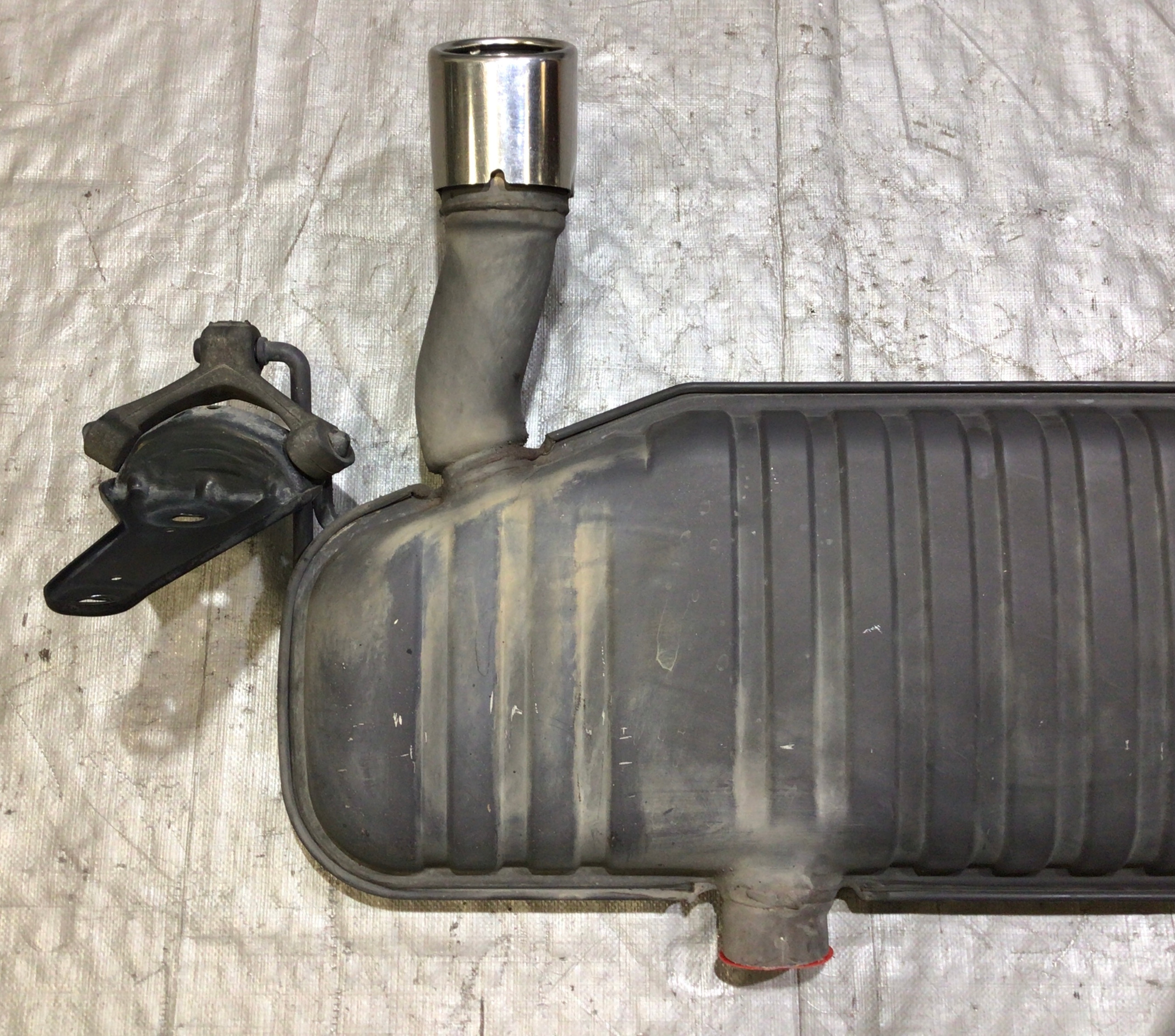 2001-2006 Audi TT 225hp 1.8l Exhaust Muffler w/ Tips / OEM / T1022 - Image 11