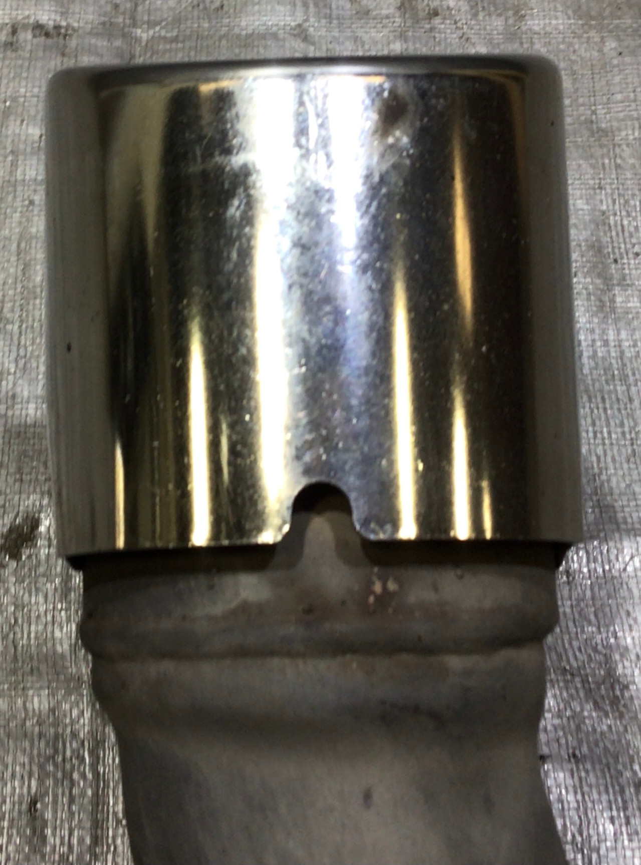 2001-2006 Audi TT 225hp 1.8l Exhaust Muffler w/ Tips / OEM / T1022 - Image 5