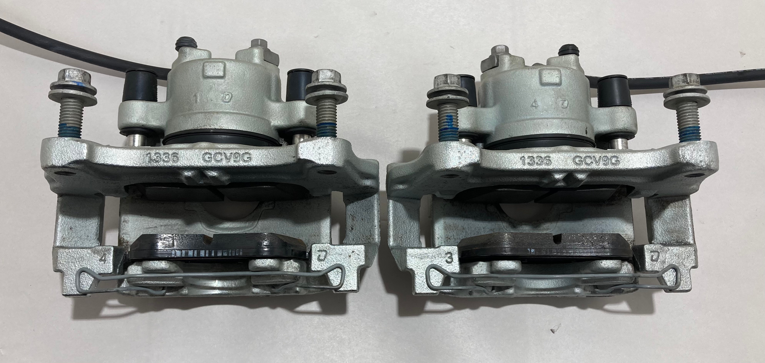 2022-2023 Ford Maverick Front Brake Calipers / Pair / OEM / 16K MV001 - Image 4