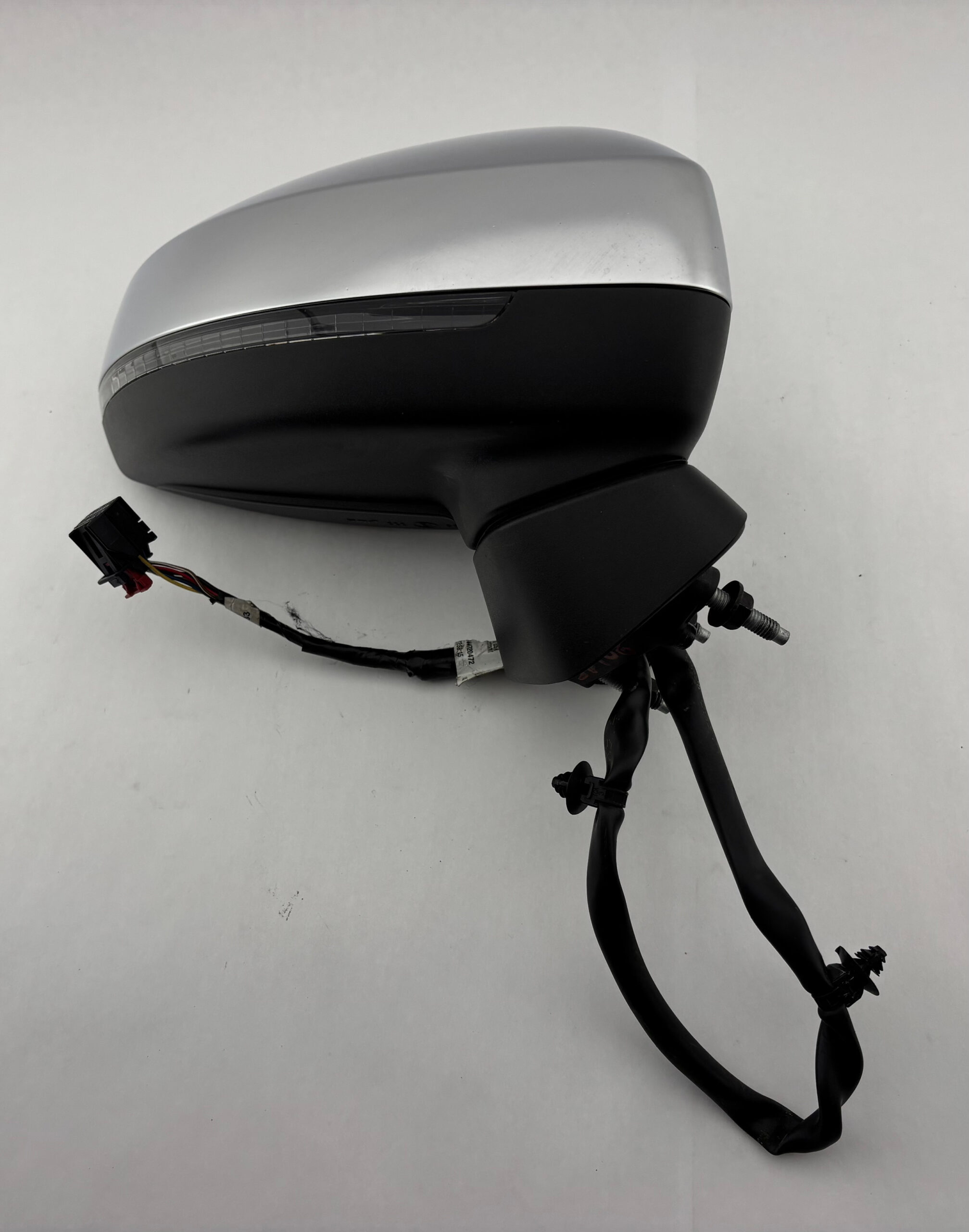 2015-2017 Audi S3 Passenger Side Mirror w/ Lane Assist / Aluminum / S3108 - Image 2
