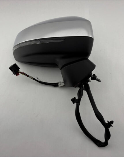 2015-2017 Audi S3 Passenger Side Mirror w/ Lane Assist / Aluminum / S3108