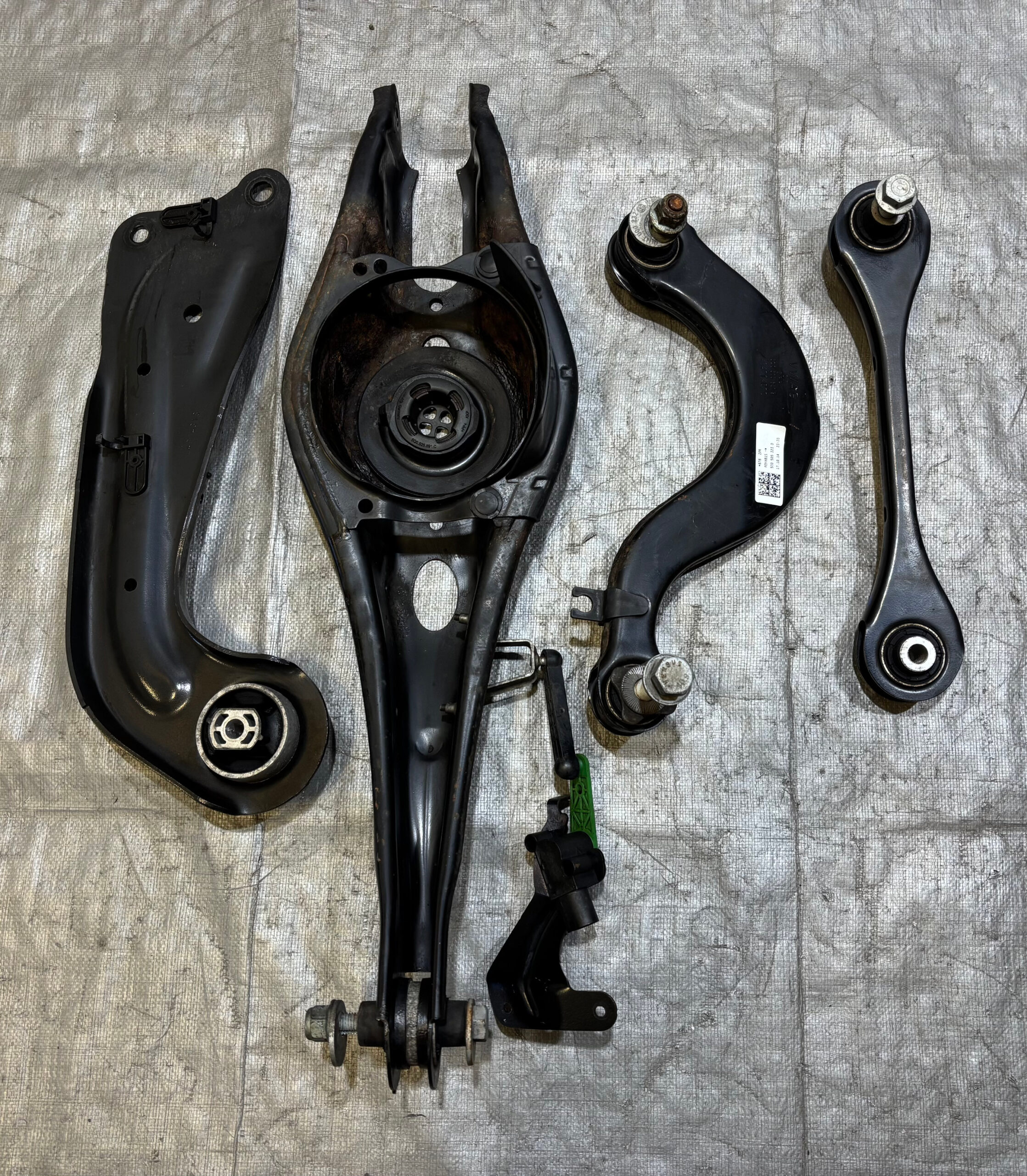 2015-2020 Audi A3 Quattro S3 RS3 Driver Rear Spindle Hub w/ Control Arms / 66K S3108 - Image 12
