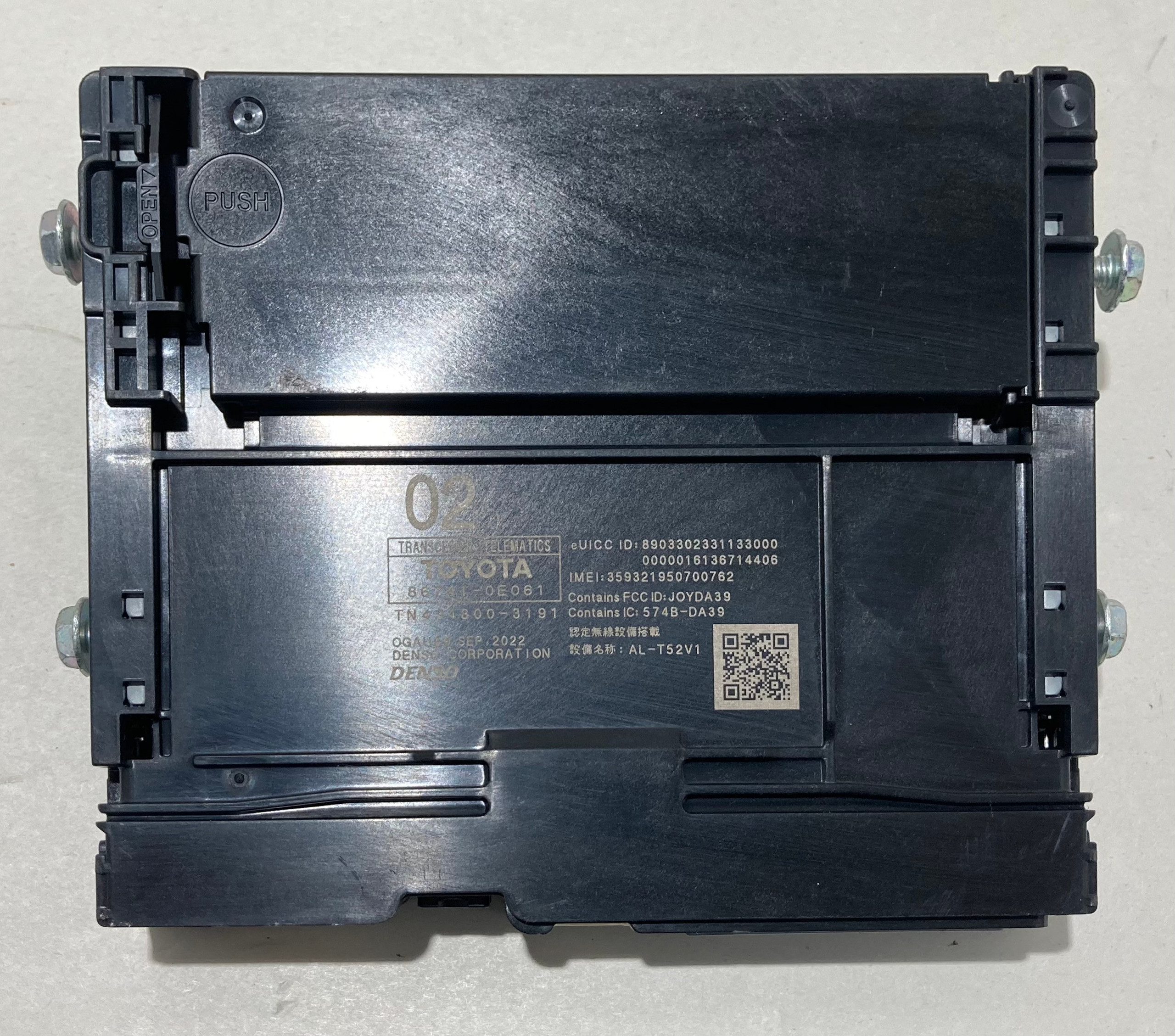 2020-2023 Toyota Tacoma Telematics Communication Control Module / 86741-0E061 - Image 2