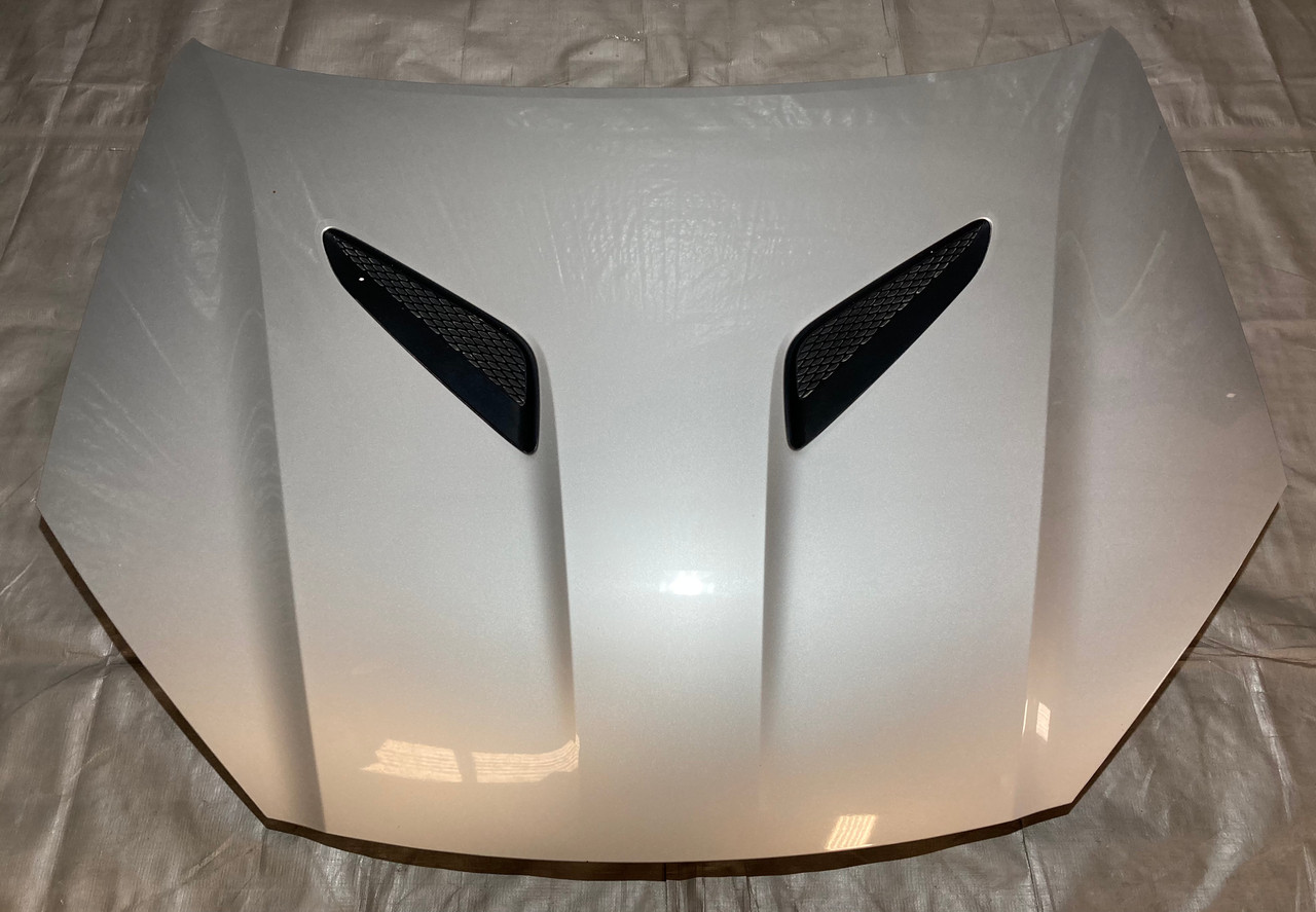 2013-2016 Hyundai Genesis Coupe OEM Hood Panel / Platinum Metallic HG028