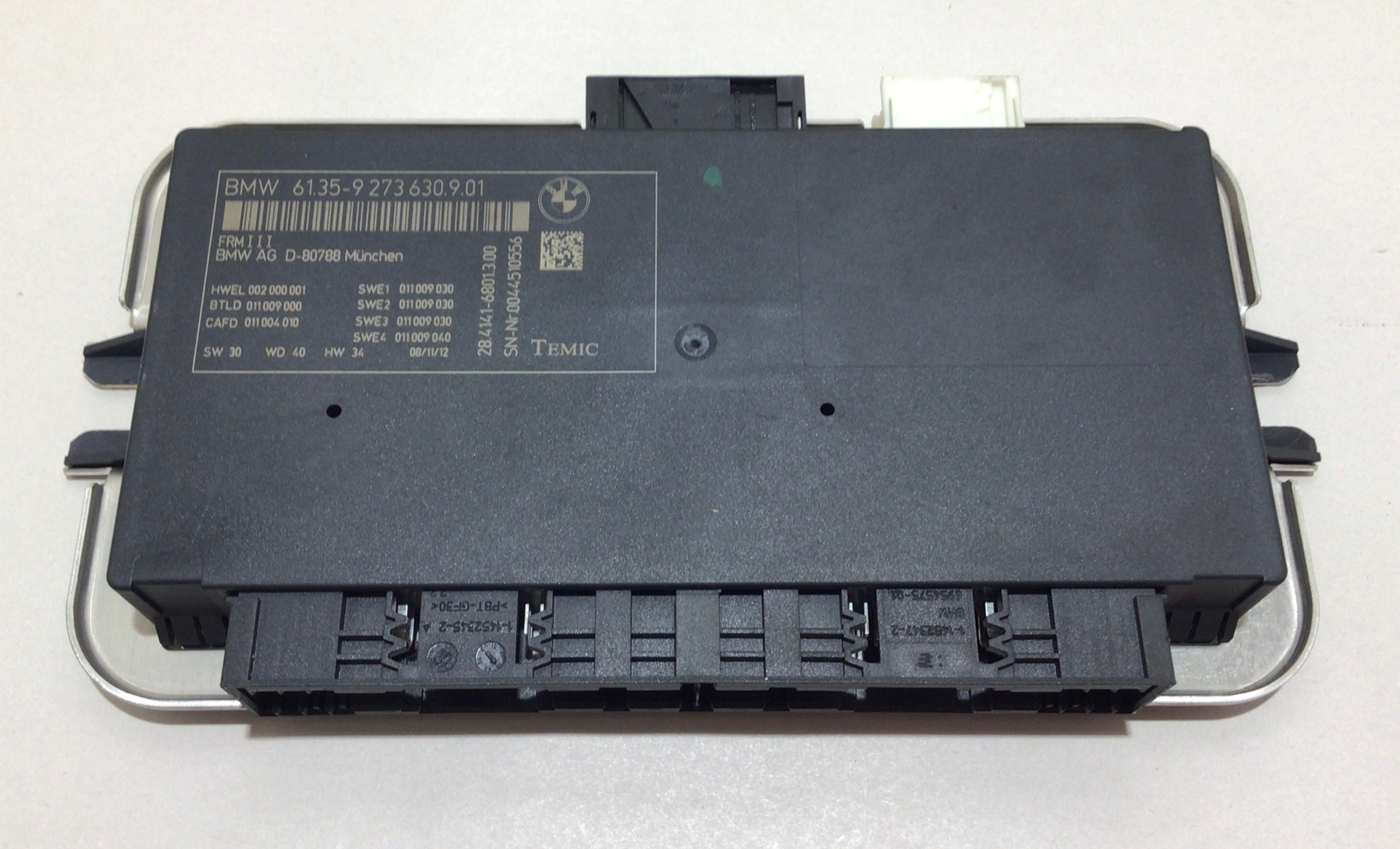 2012-2019 F13 BMW M6 Coupe Footwell Light Control Module / 61359273630 / M6202 - Image 2