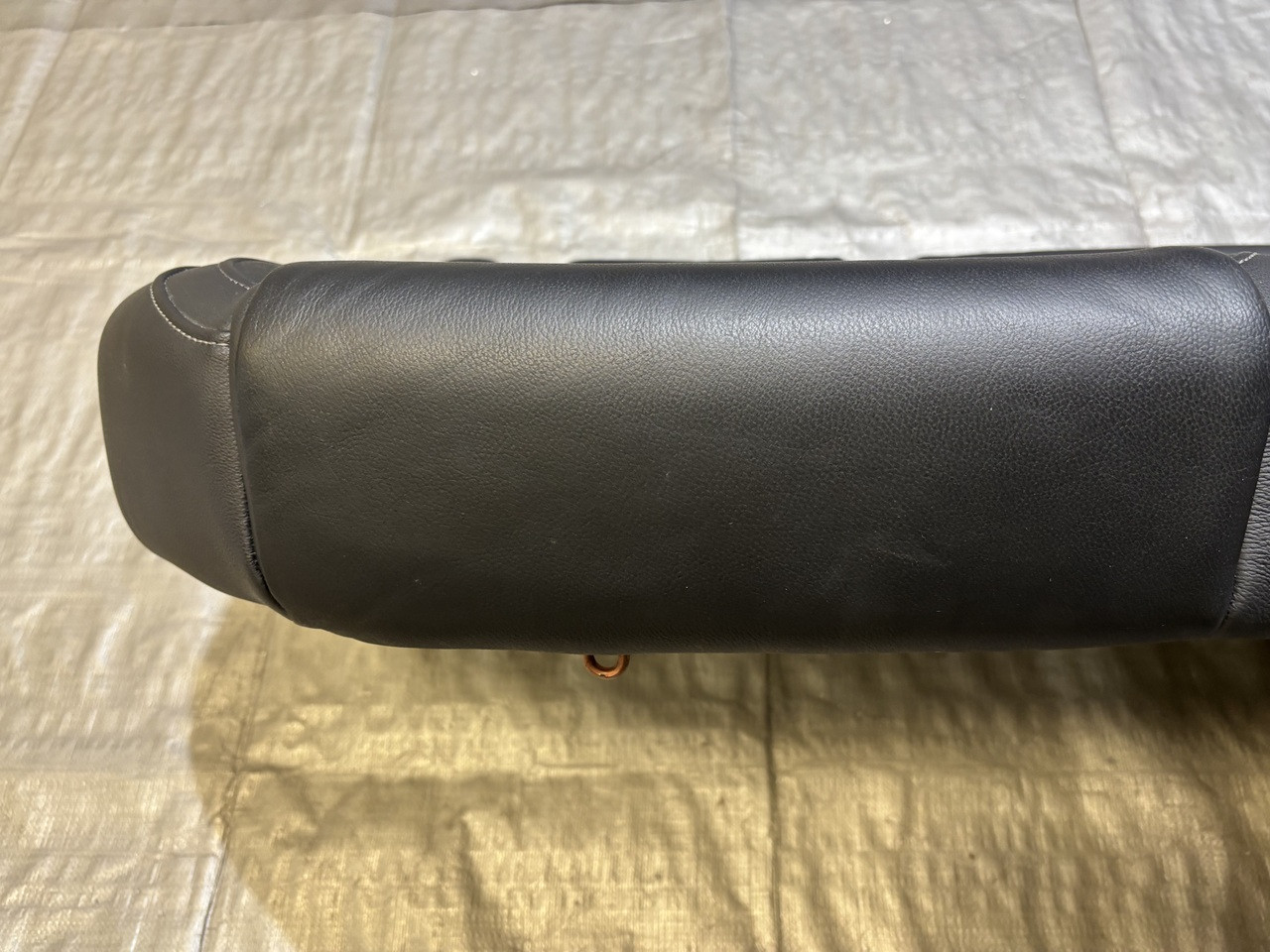 2015-2017 Volkswagen MK7 Golf R Black Leather Rear Seat Set - Image 6