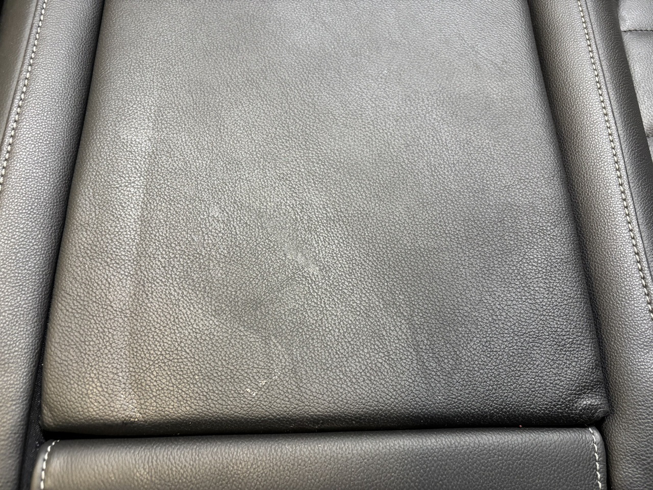 2015-2017 Volkswagen MK7 Golf R Black Leather Rear Seat Set - Image 14