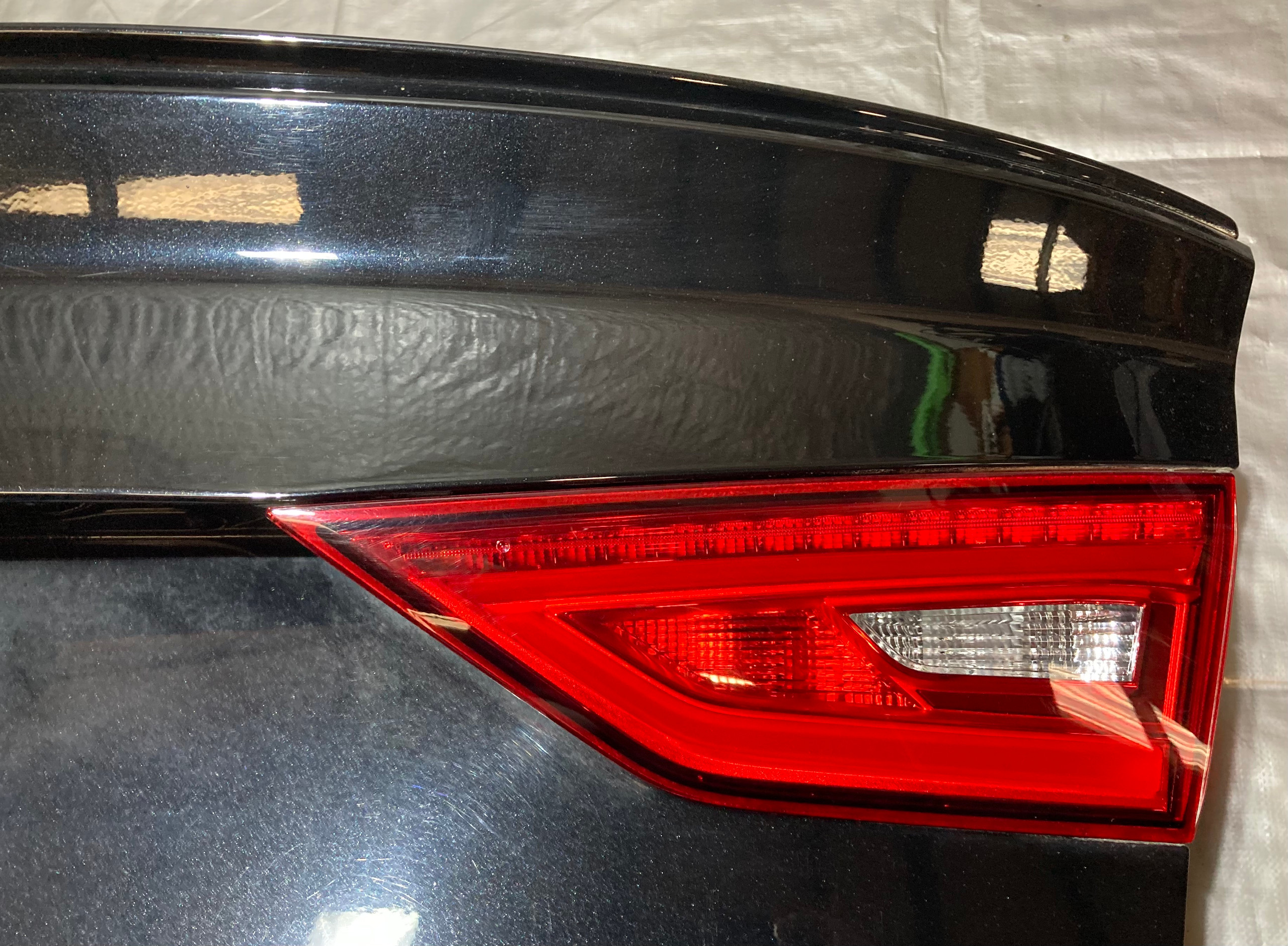2015-2017 Audi S3 Trunk Lid w/ Spoiler / Tail Lights / Mythos Black Metallic S3107 - Image 15