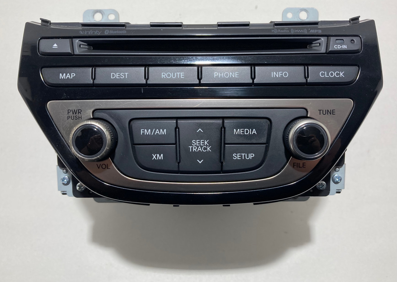 2014-2016 Hyundai Genesis Coupe OEM Radio Head Unit / 96560-2M761YHG / HG028
