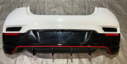 2019-2022 Hyundai Veloster N Rear Bumper Cover w/ Grilles / Chalk White  HV011
