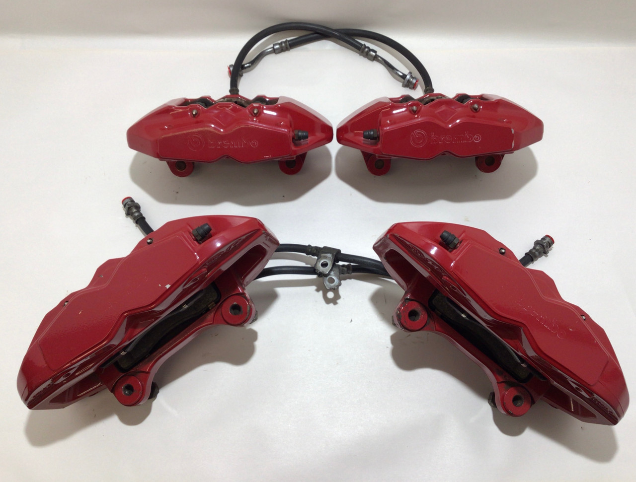 2010-2016 Hyundai Genesis Coupe Brembo Brake Calipers / Set of 4 / 116K HG023