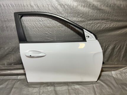 2019-2022 Hyundai Veloster Passenger Front Door Assembly / Chalk White  HV011