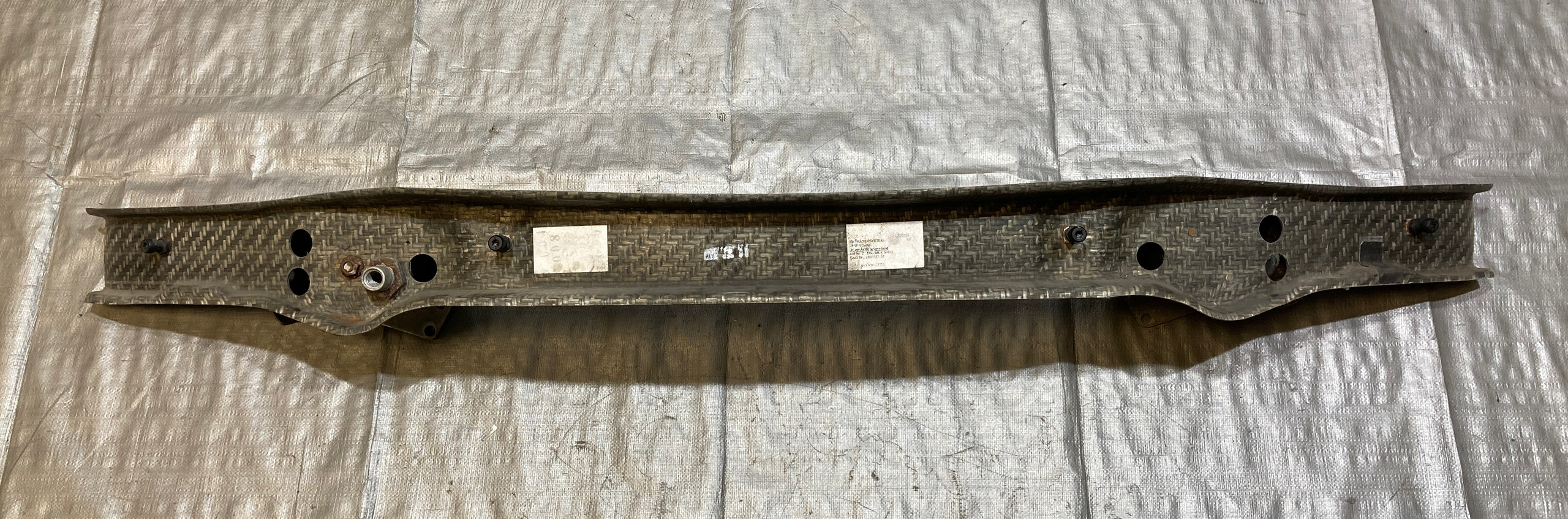 2001-2006 E46 BMW M3 Front Bumper Support / Impact Beam / Carbon Fiber / M3018
