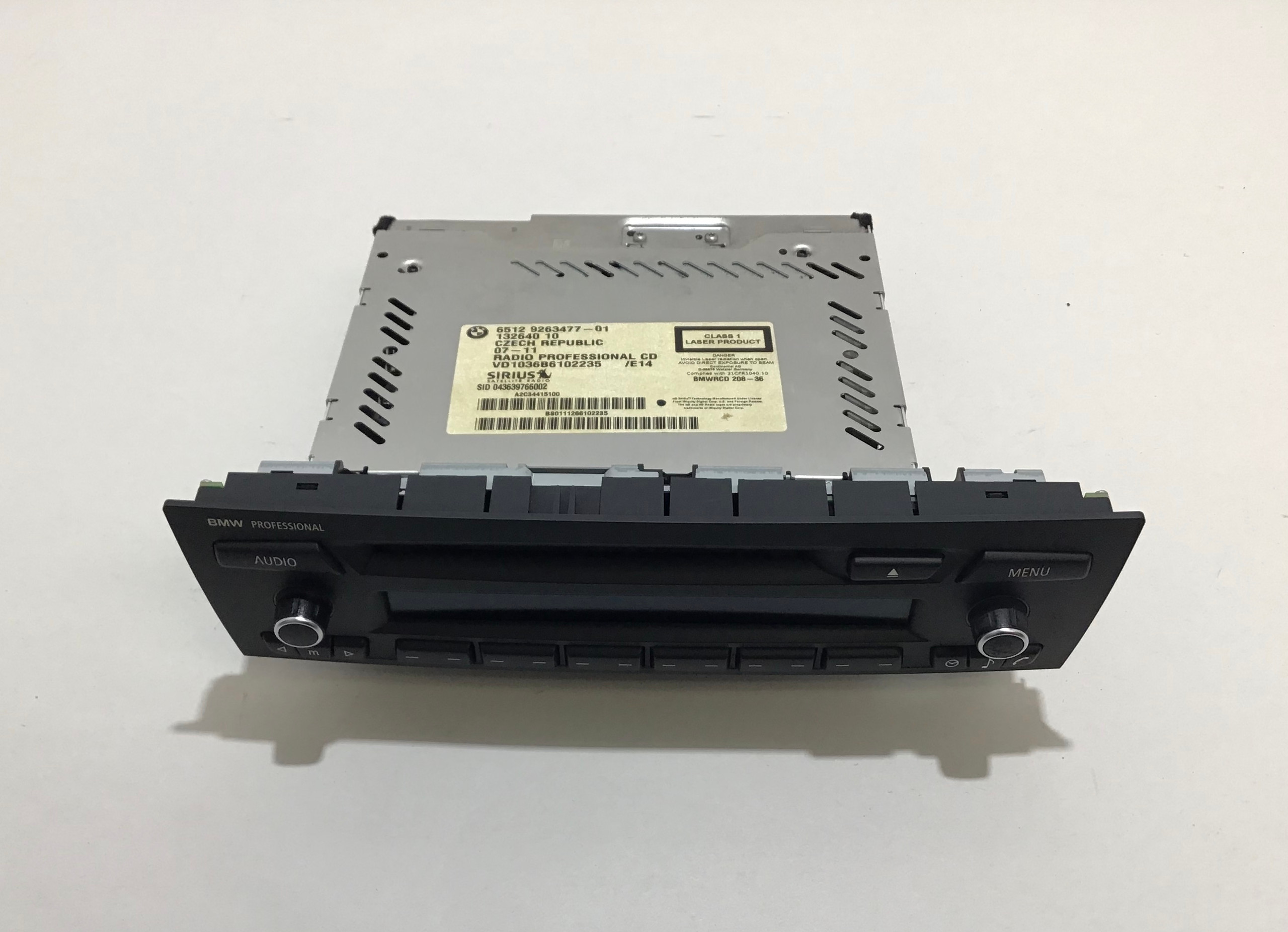 2011-2016 BMW E89 Z4 Professional Radio Unit / 65129263477 / OEM / Z4903 - Image 7