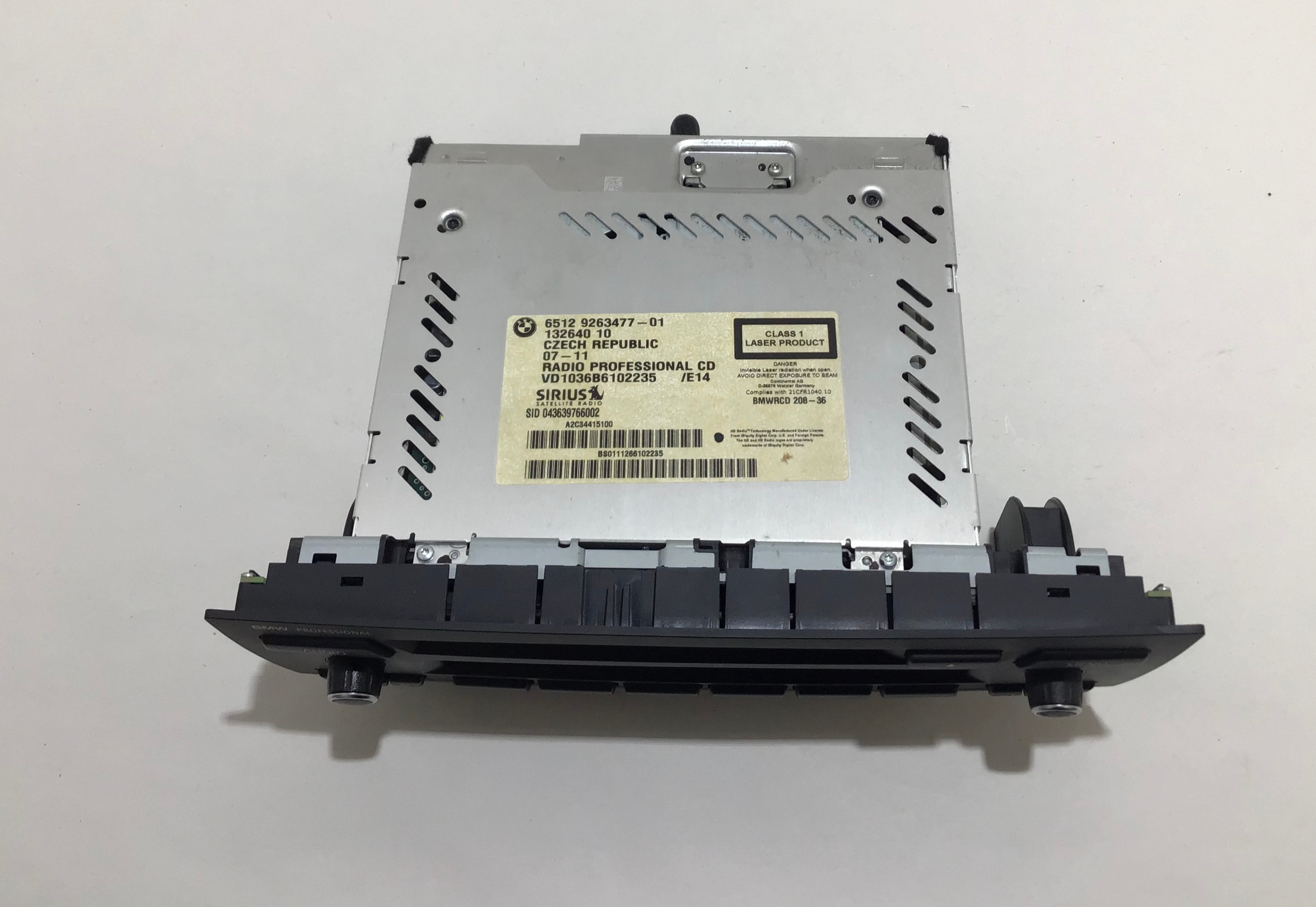 2011-2016 BMW E89 Z4 Professional Radio Unit / 65129263477 / OEM / Z4903 - Image 10