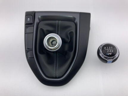2019-2022 Hyundai Veloster N Manual Shift Knob w/ Boot / Trim Ring / OEM /   HV011