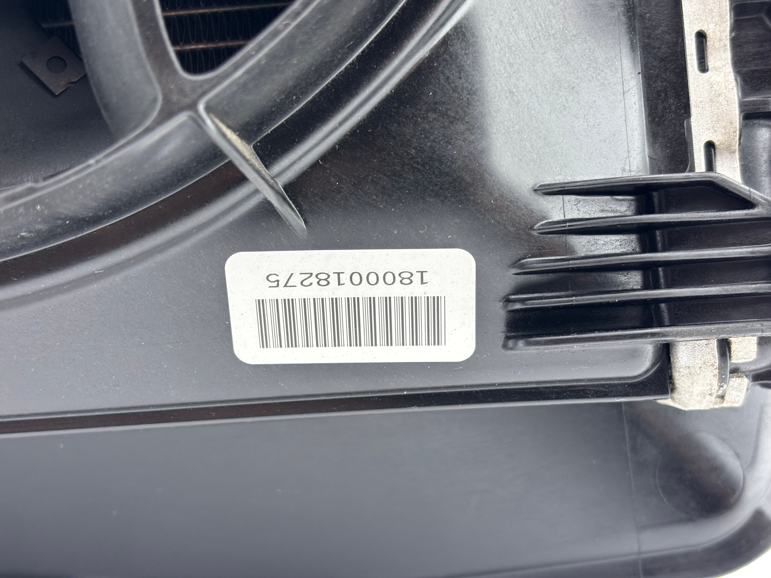 2017-2025 Porsche 718 Boxster Cayman Driver Rear Auxiliary Heat Exchanger Radiator w/ Fan / 65K BC302 - Image 7