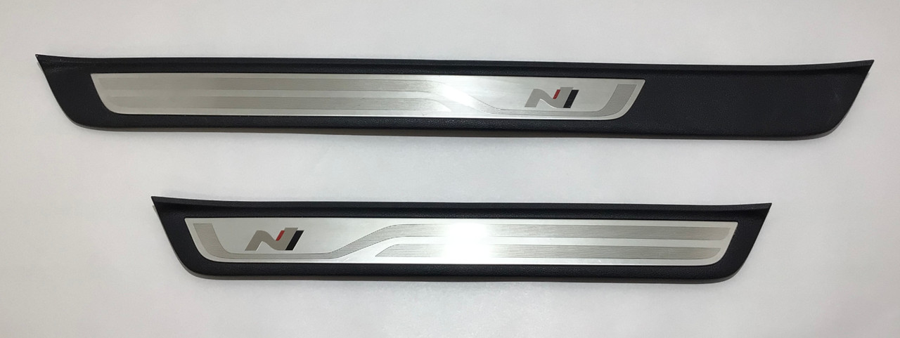 2019-2022 Hyundai Veloster N Front Door Sill Trim Plates / Pair / HV007