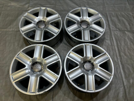 2000-2006 Audi TT MK1 17" 6 Spoke Wheels Rims / Set of 4 / *Minor Damage* / T1036
