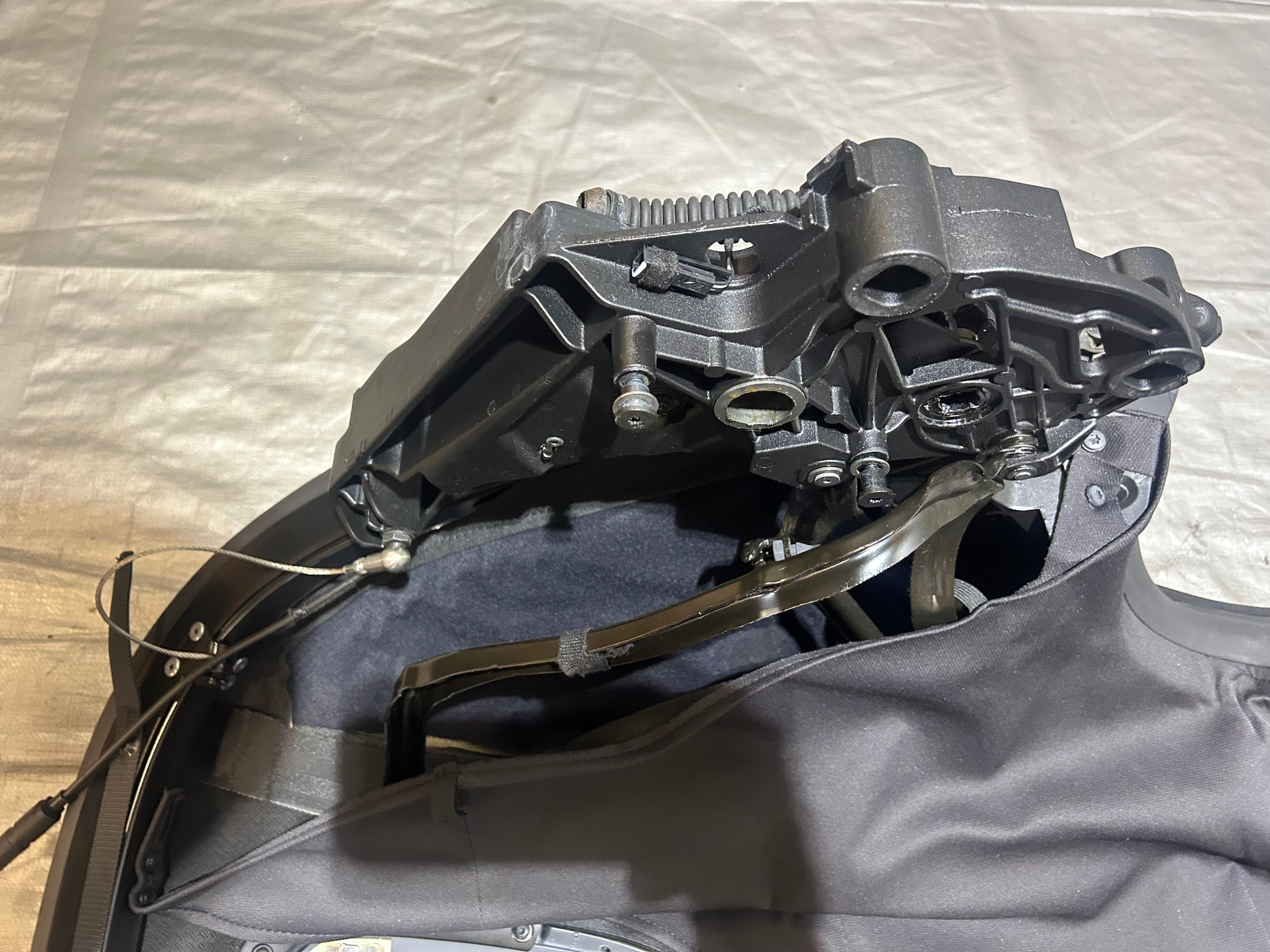 2013-2016 Porsche 981 Boxster Convertible Soft Top w/ Frame / Black / BC202 - Image 14