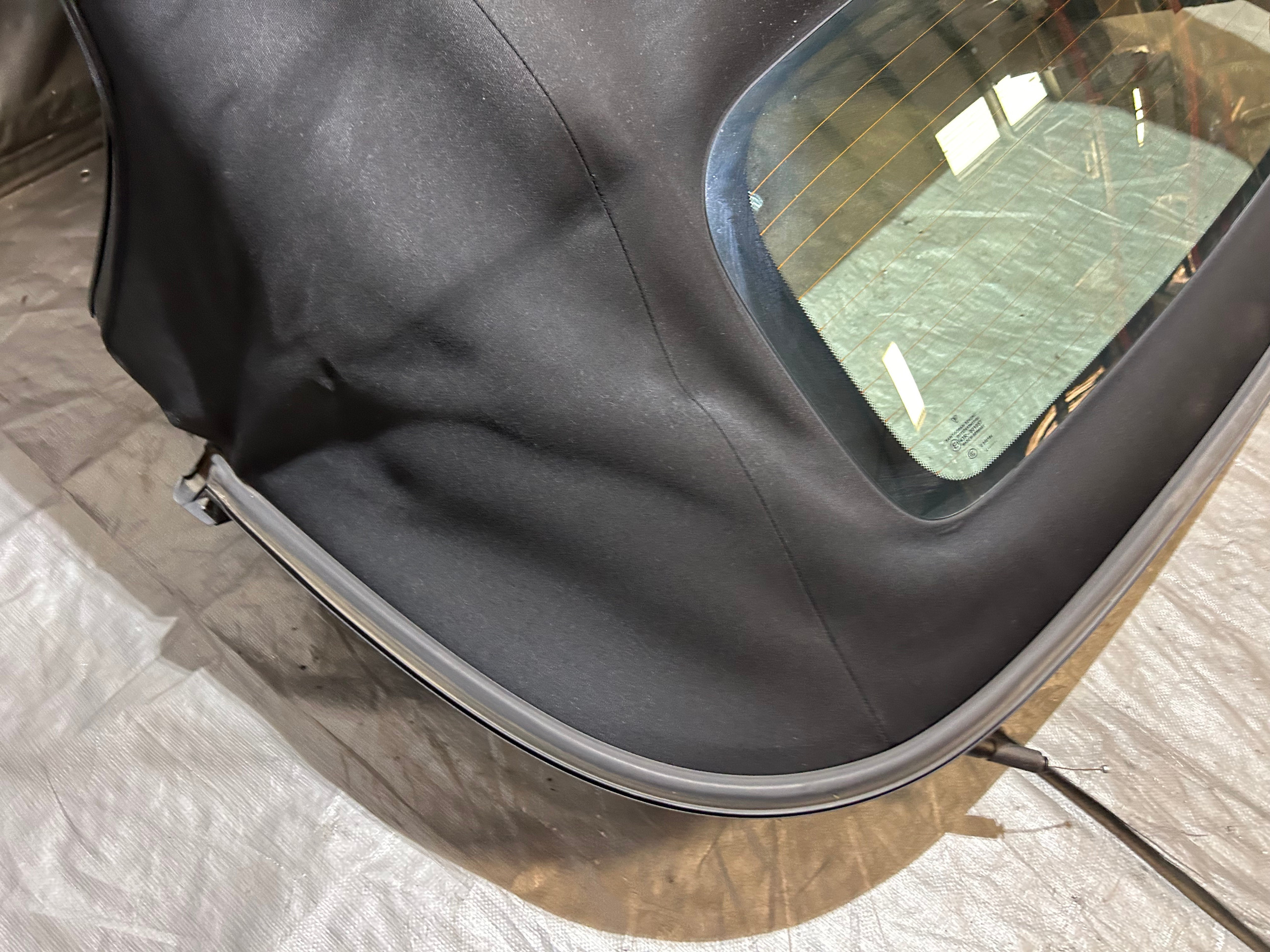 2013-2016 Porsche 981 Boxster Convertible Soft Top w/ Frame / Black / BC202 - Image 4