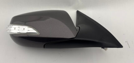 2010-2016 Hyundai Genesis Coupe Passenger Side Power Mirror w/ Turn Signal / Gran Premio Gray  HG033