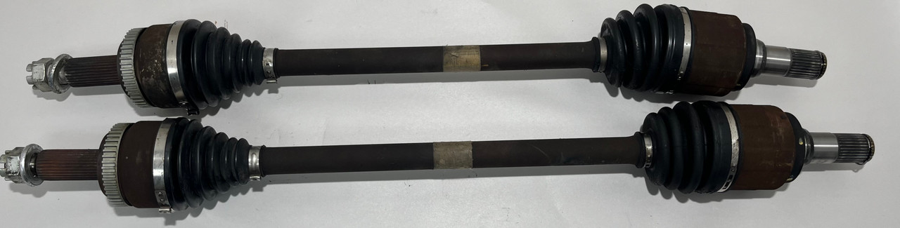 2010-2012 Hyundai Genesis Coupe Rear Axle Half Shafts / Pair / Manual / 42K HG033