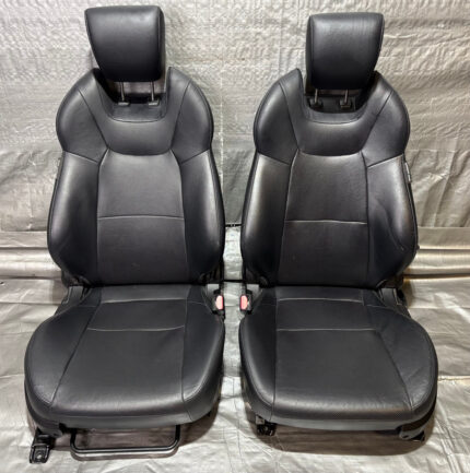 2010-2012 Hyundai Genesis Coupe OEM Black Leather Seats / Pair /   HG033