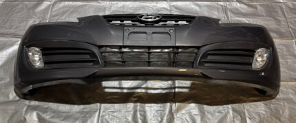 2010-2012 Hyundai Genesis Coupe Front Bumper Cover w/ Grille / Fog Lights / Gran Premio Gray  HG033