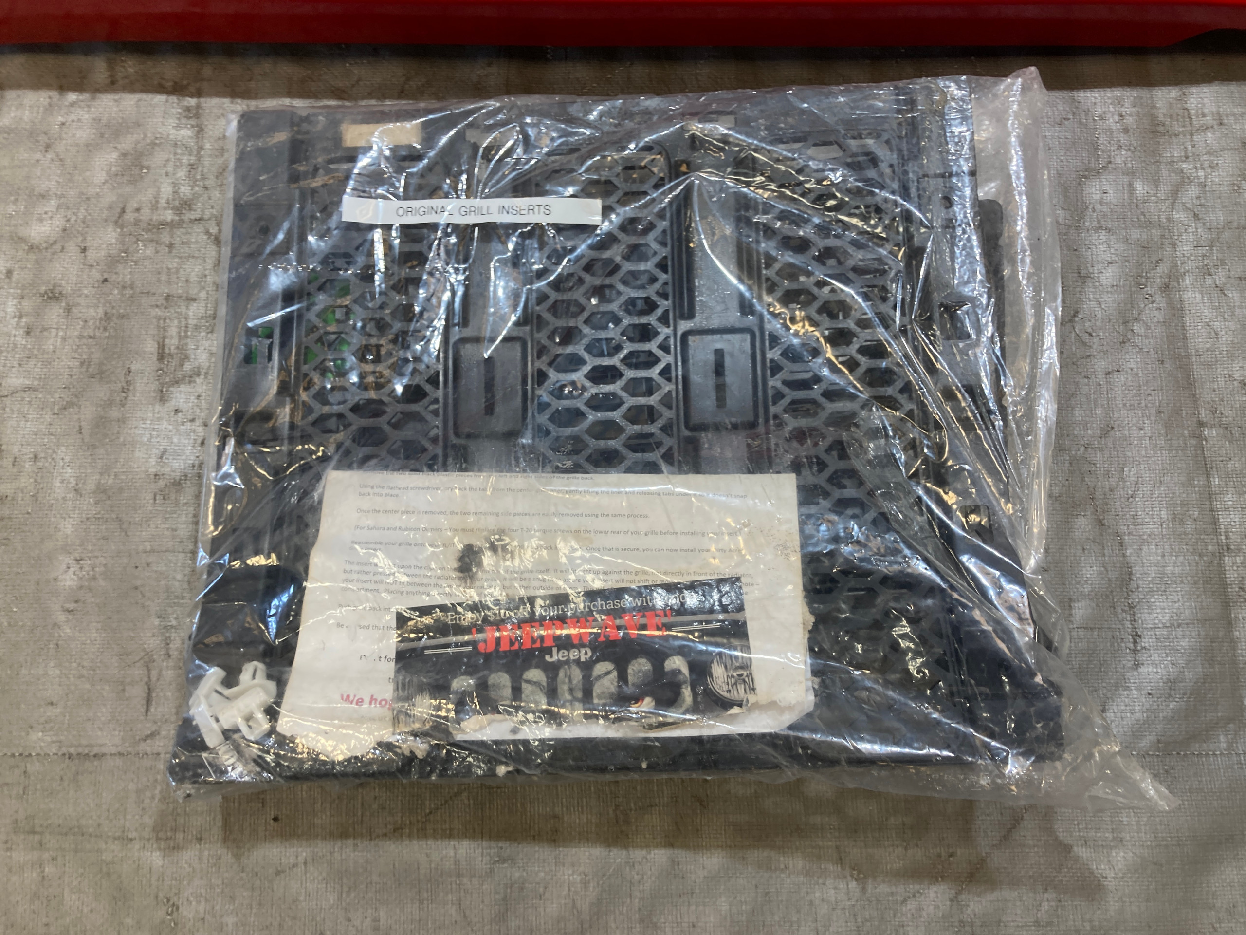 2018-2021 Jeep Wrangler JL OEM Grille Assembly / Firecracker Red JL011 - Image 7