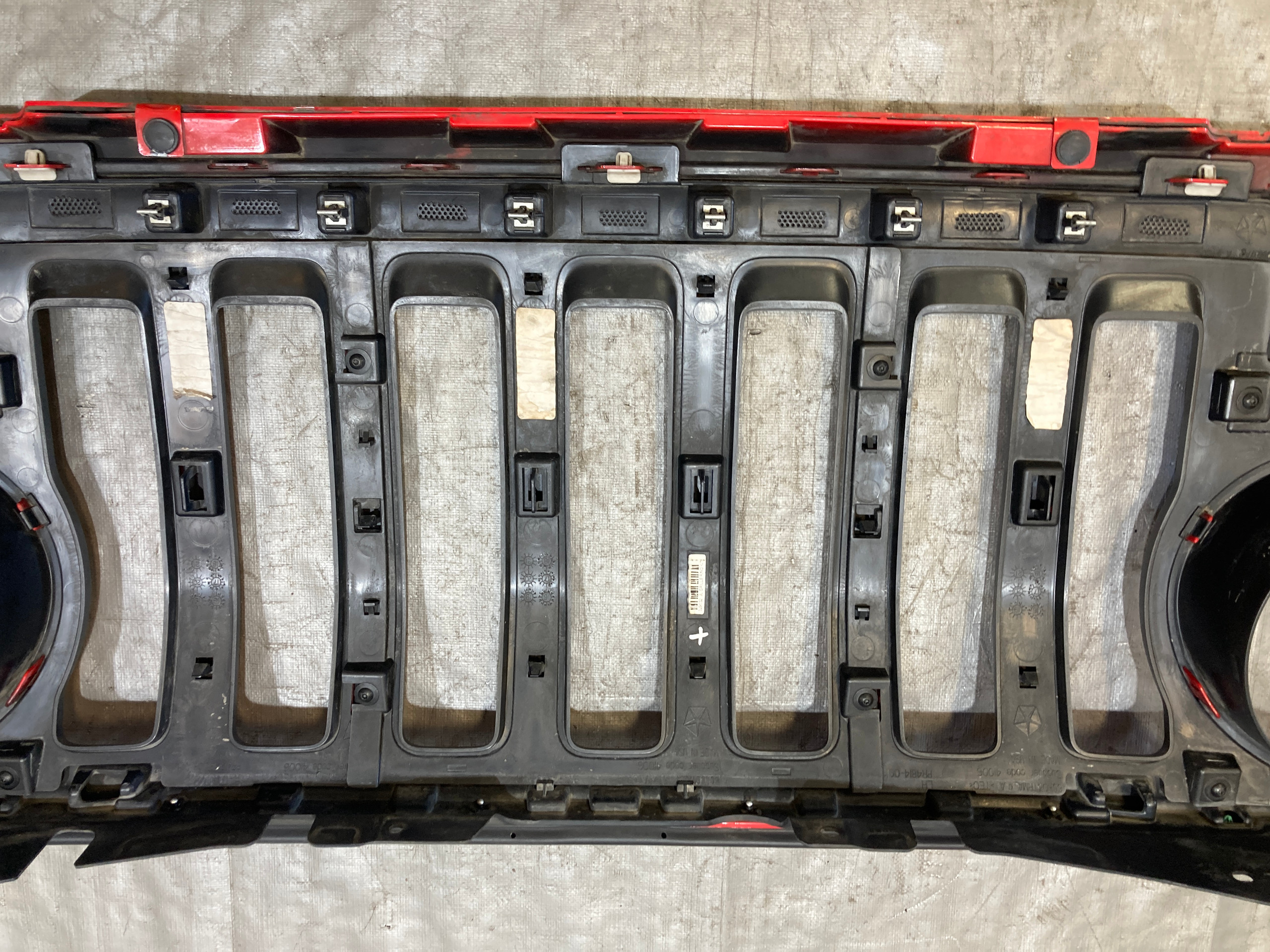 2018-2021 Jeep Wrangler JL OEM Grille Assembly / Firecracker Red JL011 - Image 12