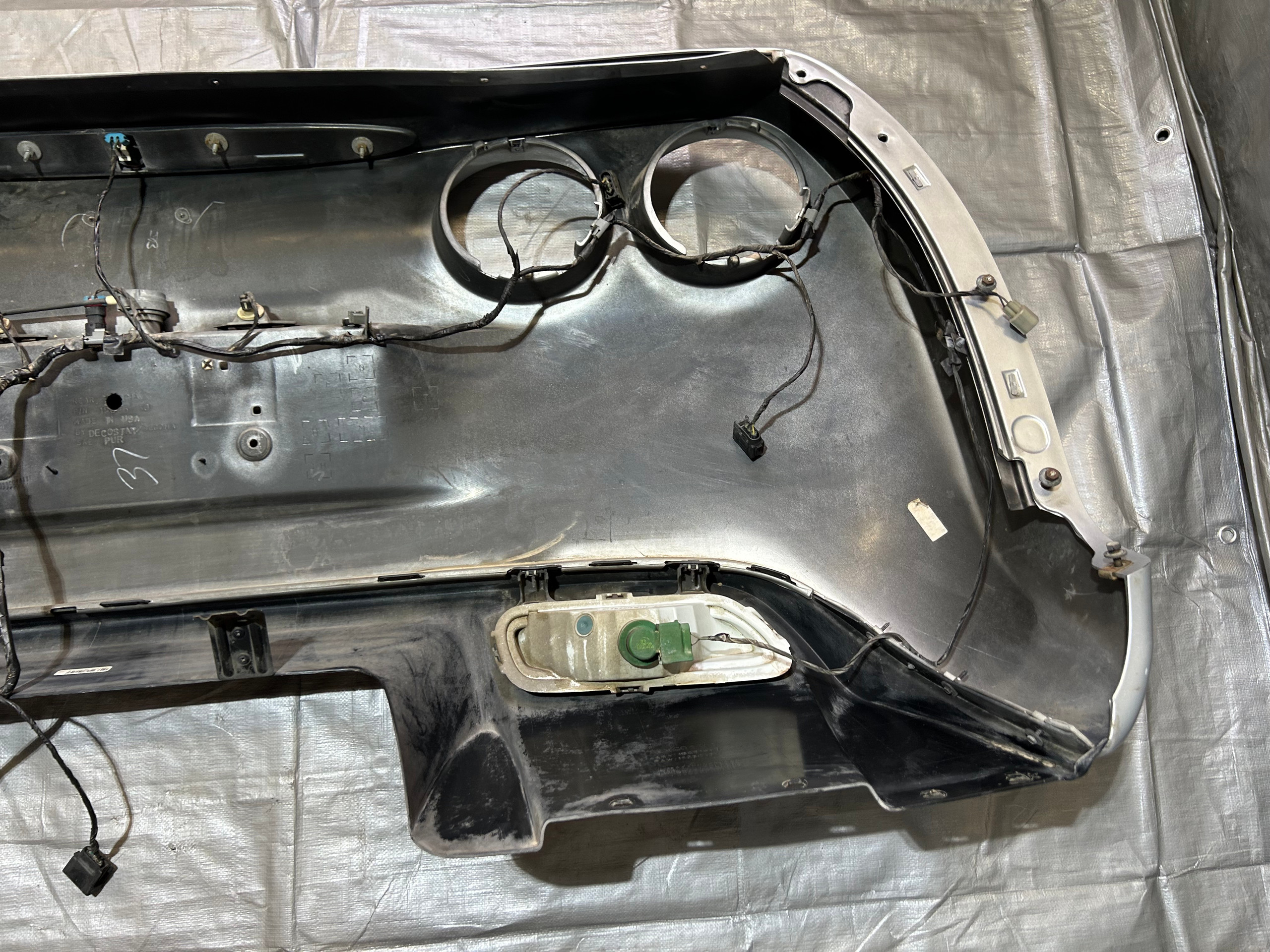 2005-2013 Chevrolet Corvette C6 Rear Bumper Cover Fascia *DAMAGE* / C6023 - Image 19
