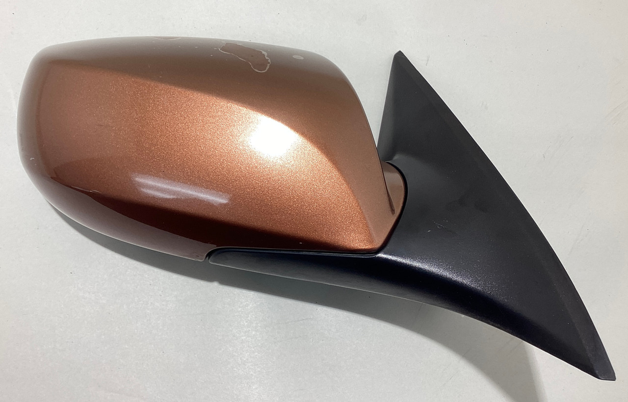 2010-2016 Hyundai Genesis Coupe Passenger Side Power Mirror / Catalunya Copper Metallic HG029
