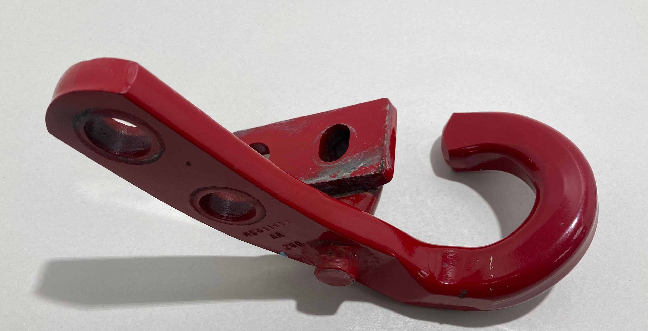 2018-2025 Jeep Wrangler JL Rubicon Red Rear Tow Hook / OEM / JL009 - Image 4